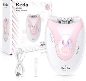 Rechargeable Epilator with LED Light for Women