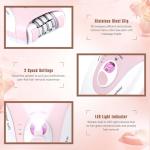 Rechargeable Epilator with LED Light for Women