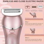 Hatteker Women's 3-in-1 Electric Shaver Kit
