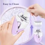 Rechargeable Epilator for Facial and Body Hair Removal