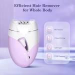 Rechargeable Epilator for Facial and Body Hair Removal