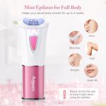 Cordless Mini Facial Hair Remover with LED Light