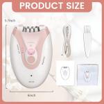 Pink Rechargeable Women’s Hair Removal Epilator