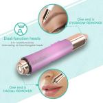 iMusthav 2-in-1 Electric Eyebrow and Facial Hair Remover
