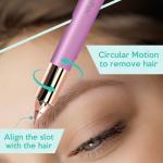 iMusthav 2-in-1 Electric Eyebrow and Facial Hair Remover