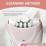 Pink Rechargeable Women’s Hair Removal Epilator