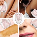 Pink Rechargeable Women’s Hair Removal Epilator