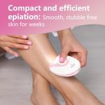 Rechargeable Mini Facial Epilator with LED Light