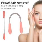 2-Pack Spring Facial Hair Remover Tool
