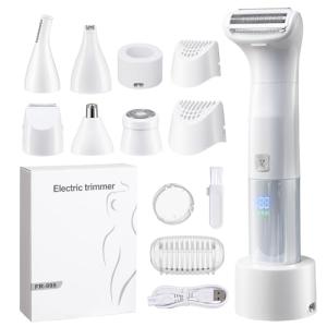 Yokilly 6-in-1 Electric Lady Shaver for Women