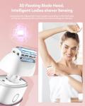 CkeyiN 3-in-1 Women's Electric Shaver