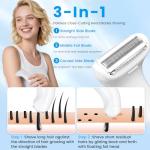 Yokilly 6-in-1 Electric Lady Shaver for Women