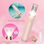 Rechargeable Electric Epilator with Light for Women