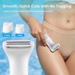 Yokilly 6-in-1 Electric Lady Shaver for Women