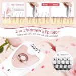 Cordless Electric Facial Epilator for Women