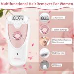 Cordless Electric Facial Epilator for Women