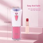 Cordless Facial Epilator with LED Light for Women