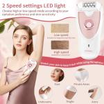 Cordless Electric Facial Epilator for Women