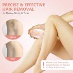 AOGOE Women's Cordless Electric Hair Remover