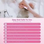 Cordless Facial Epilator with LED Light for Women