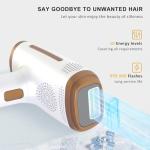 NALONE IPL Hair Removal Device - 4 in 1, Painless