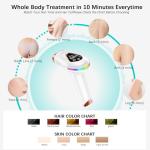 IPL Hair Removal Device with Ice Cooling Technology