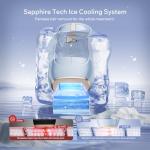 Sapphire IPL Laser Hair Removal Device for Home