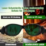 Red Mitochondria Laser Safety Glasses for Therapy
