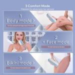 Sapphire IPL Laser Hair Removal Device for Home