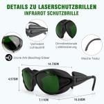 Red Mitochondria Laser Safety Glasses for Therapy