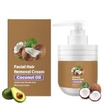 Coconut Oil Facial Hair Removal Cream, 100g