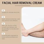 Coconut Oil Facial Hair Removal Cream, 100g