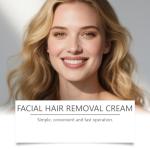 Hairerase Gentle Facial Hair Removal Cream for Women