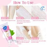 Painless Hair Removal Cream for Sensitive Skin