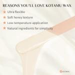 KOTAMU Hard Wax Beads for Sensitive Skin 450g