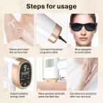 At-Home IPL Laser Hair Removal Device