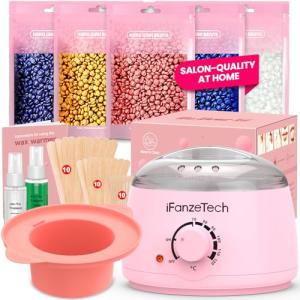 iFanzeTech Waxing Kit with Hard Wax Beads