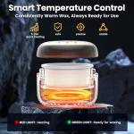 Nose Hair Wax Kit with Mini Heater