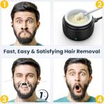 Nose Hair Wax Kit with Mini Heater
