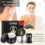 Men's Shaving Set with Sandalwood Cream and Brush