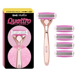 Wilkinson Sword Quattro Women’s Razor in Rose Gold