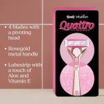 Wilkinson Sword Quattro Women’s Razor in Rose Gold