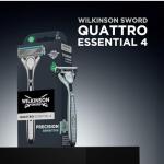 Wilkinson Sword Quattro Titanium Razor with 9 Blades