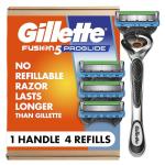 Gillette Fusion ProGlide Razor with 4 Blade Refills