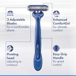 Gillette Sensor3 and Bic Comfort 3 Pack