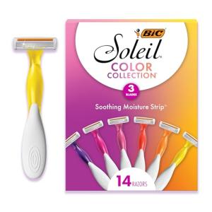 BIC Soleil Smooth Colors Women's Disposable Razors