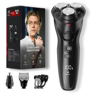 Cordless 3-in-1 Electric Razor for Men