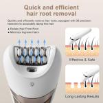 2-in-1 Electric Epilator and Trimmer for Women