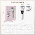 2-in-1 Electric Epilator and Trimmer for Women