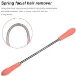 2-Pack Spring Facial Hair Remover Tool